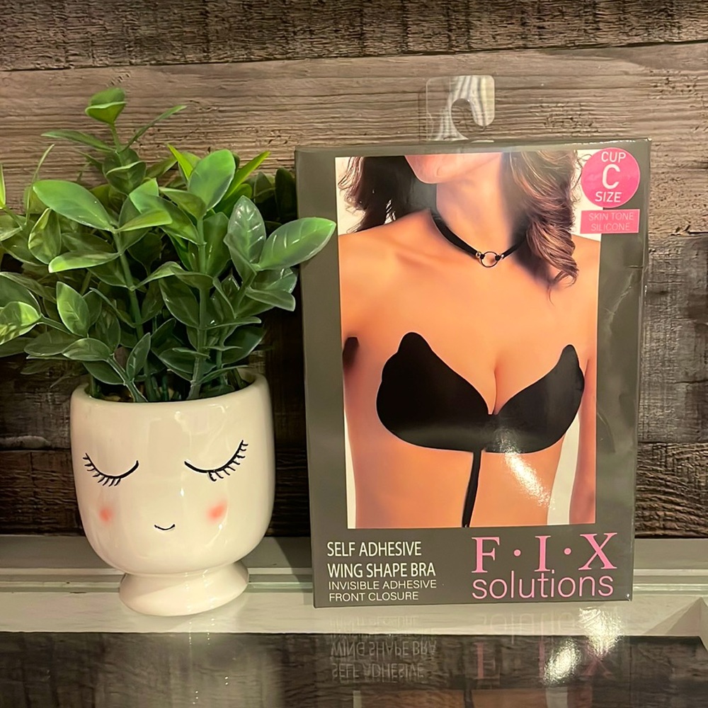New!!!Fix Solution Self Adhesive Wing Shape Bra. - image 1